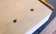 Bohrer für die Steuertöpfe