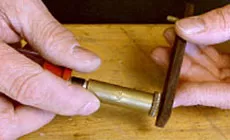 Brückenpfosten installieren