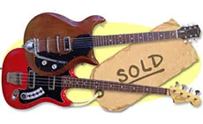 Verwendete Gitarrenfunde