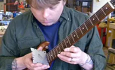 Verwendung einer gekerbten Radiuslehre