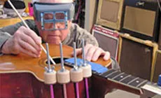 Reinigung der Gitarre