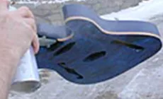 Sprühen von Cutaways