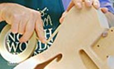 Taping the edge