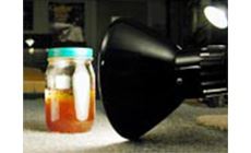 Warm gently to speed dissolving process