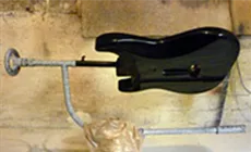 Sprühen des Strat-Körpers