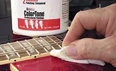 Polieren des Les Paul-Finishs