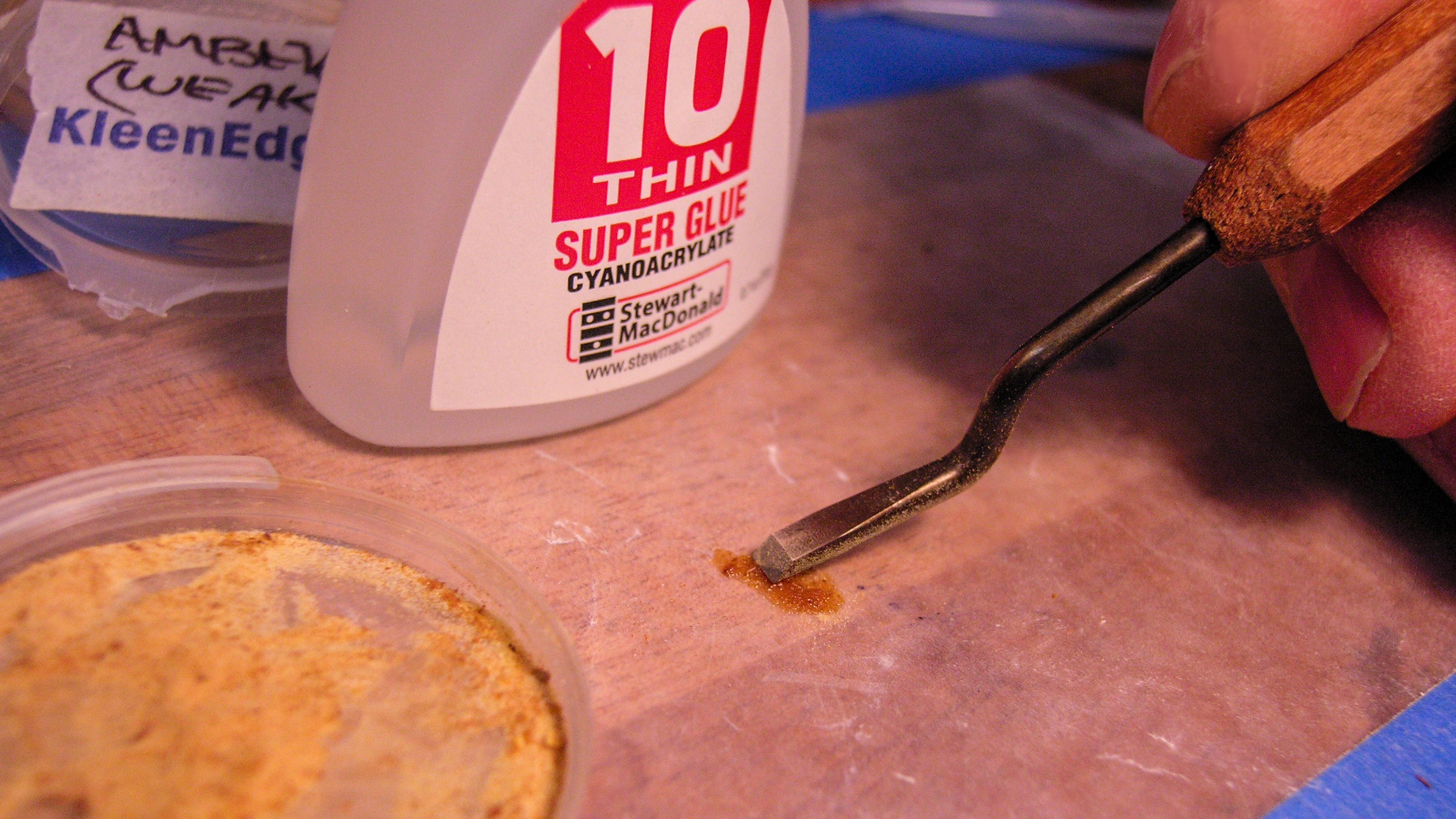 Herstellung von individuell gefärbtem Flickenfüller-Backnatron