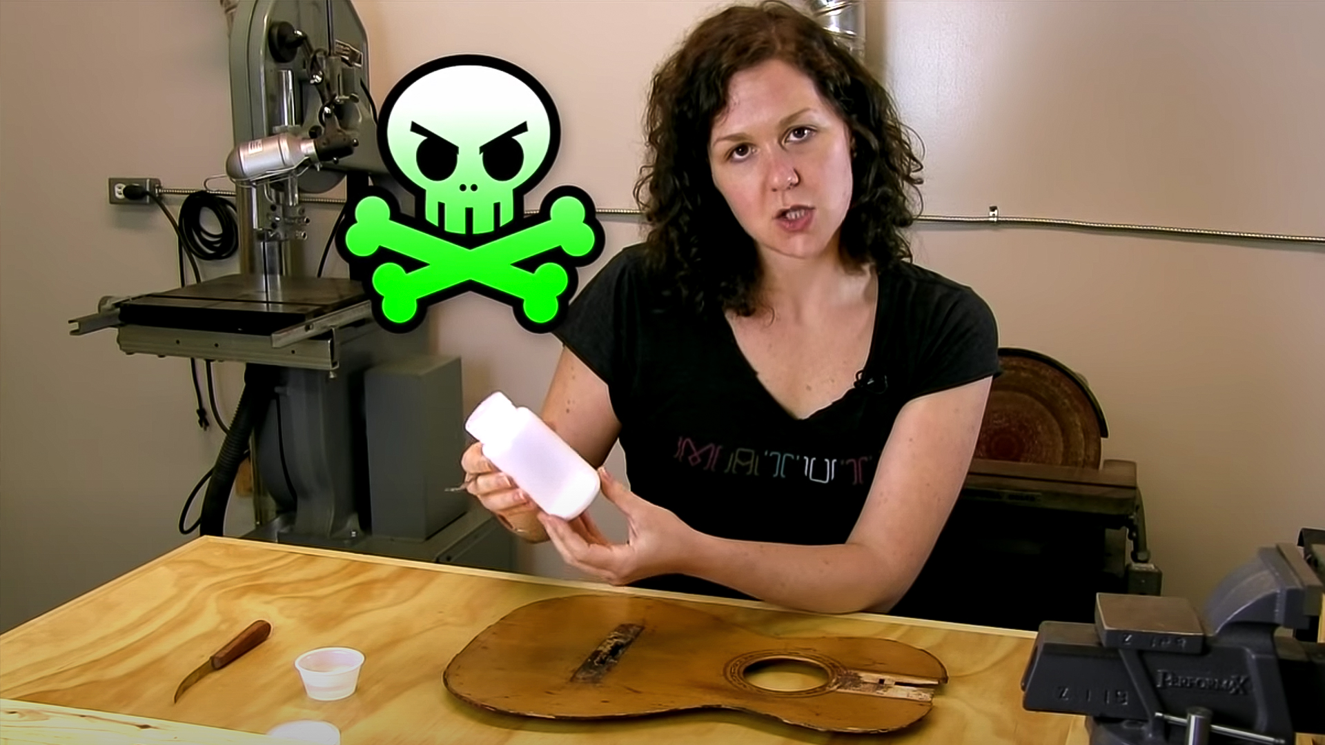 Mamie Minch über Gitarrenoxidation: sofortige Alterung