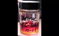 Foto: farbiger Schellack