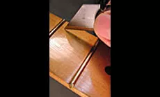 Foto: das Finish kratzen