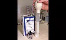 Foto: Stearat aus Versiegelung