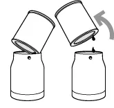 Befüllen der Spritzpistole