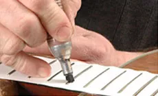 Einbringen der Ärger