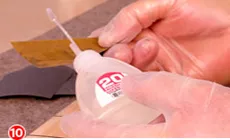 Superkleber zum Veredeln