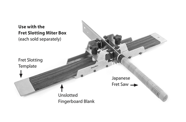 Anweisungen für die Gehrungsbox mit Fret-Slotting