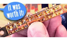 Foto: fertige Brückensättel