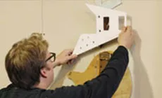 Auflegen der Vorlage