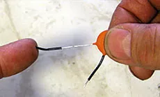 Isolieren eines Kondensators