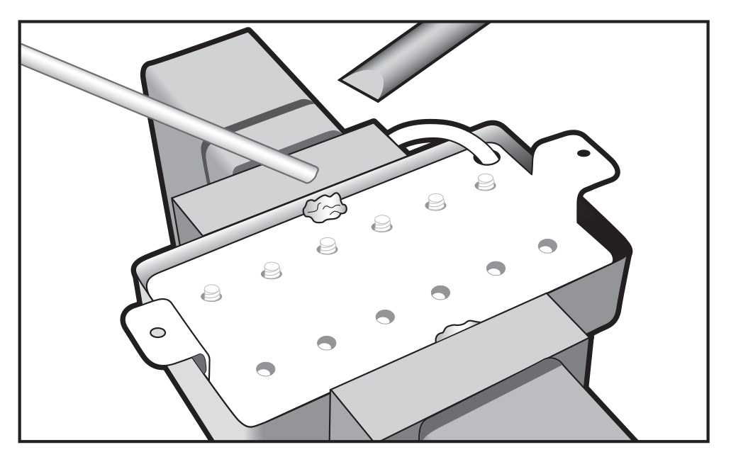 Buckel-Abholabdeckung