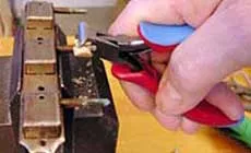 Entfernen alter Knöpfe