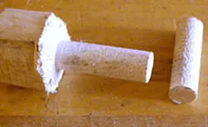 Herstellung von Ahornsteckern