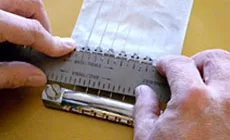 Festlegen des Zeichenfolgenabstands