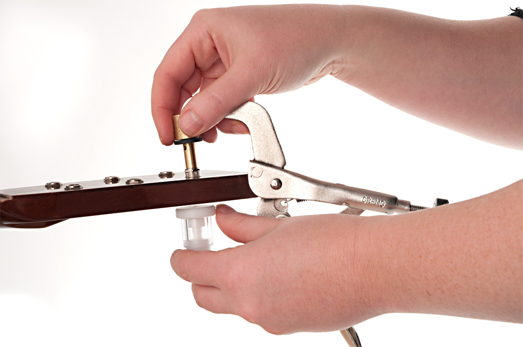 Anweisungen zur Tuner Bushing-Presse