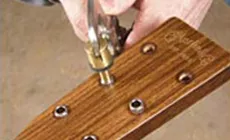 Einpressen einer Tunerbuchse