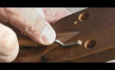 Trimming the plug with a micro-chisel