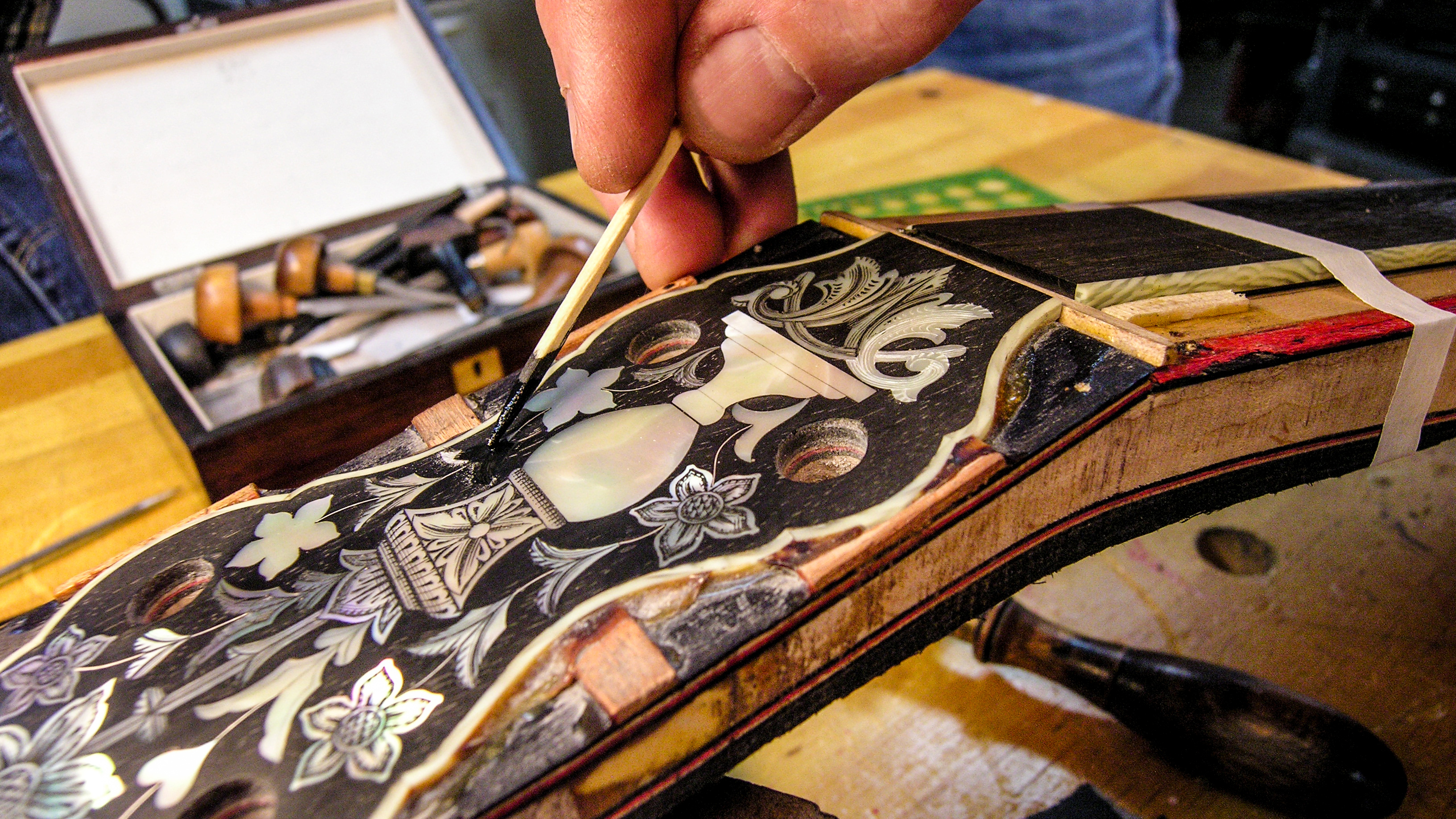 Lektion in Perlengravur von Doug Unger