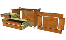 Gerstner Werkzeug Brust-Set