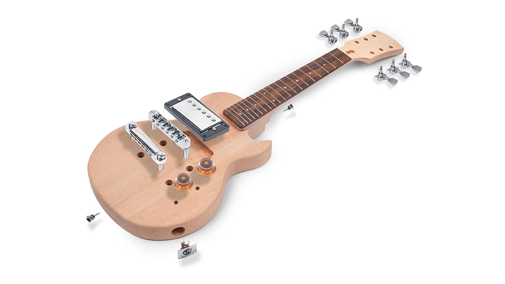 Anleitung für Mini LP-Elektrogitarrensatz