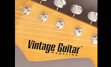 Vintage Gitarrenmagazin Aufkleber