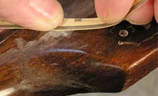 Schleifen mit Streifen