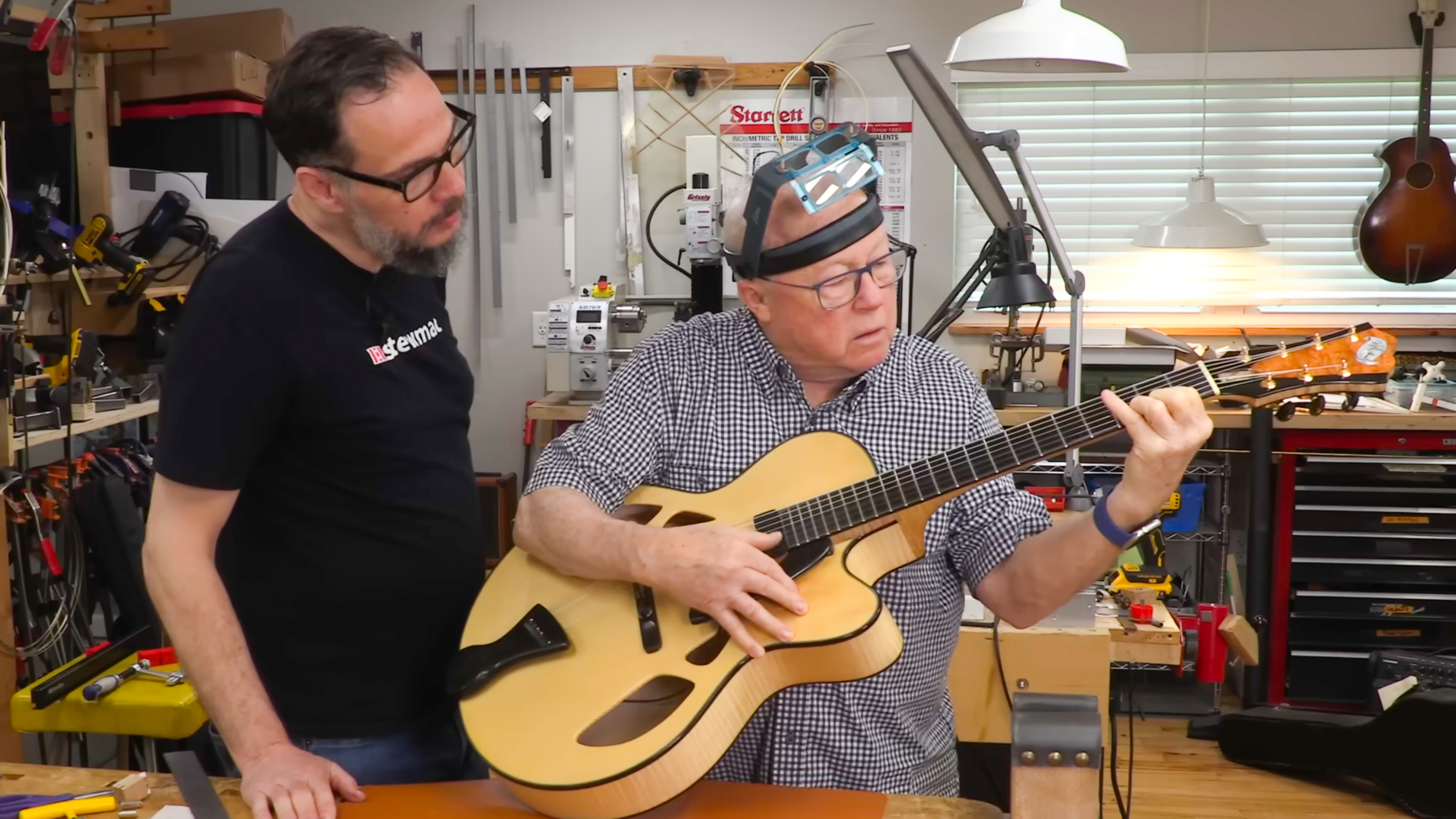 Echte Reparaturen: Befestigung eines gebrochenen Halsstab