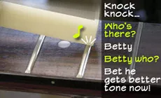 Gewindebohren auf einen Knochenmutterrohling