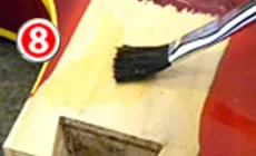 Halsentfernung Schritt acht