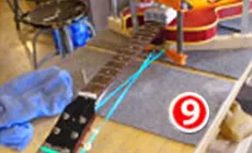 Halsentfernung Schritt neun