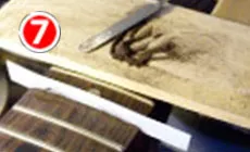 Schritt sieben der Halsentfernung