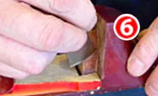 Halsentfernung Schritt sechs