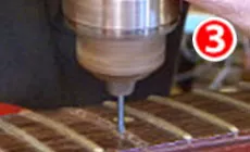 Entfernung des Halses Schritt drei