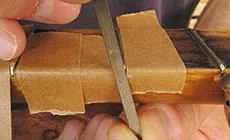 Fünfter String der Lösung