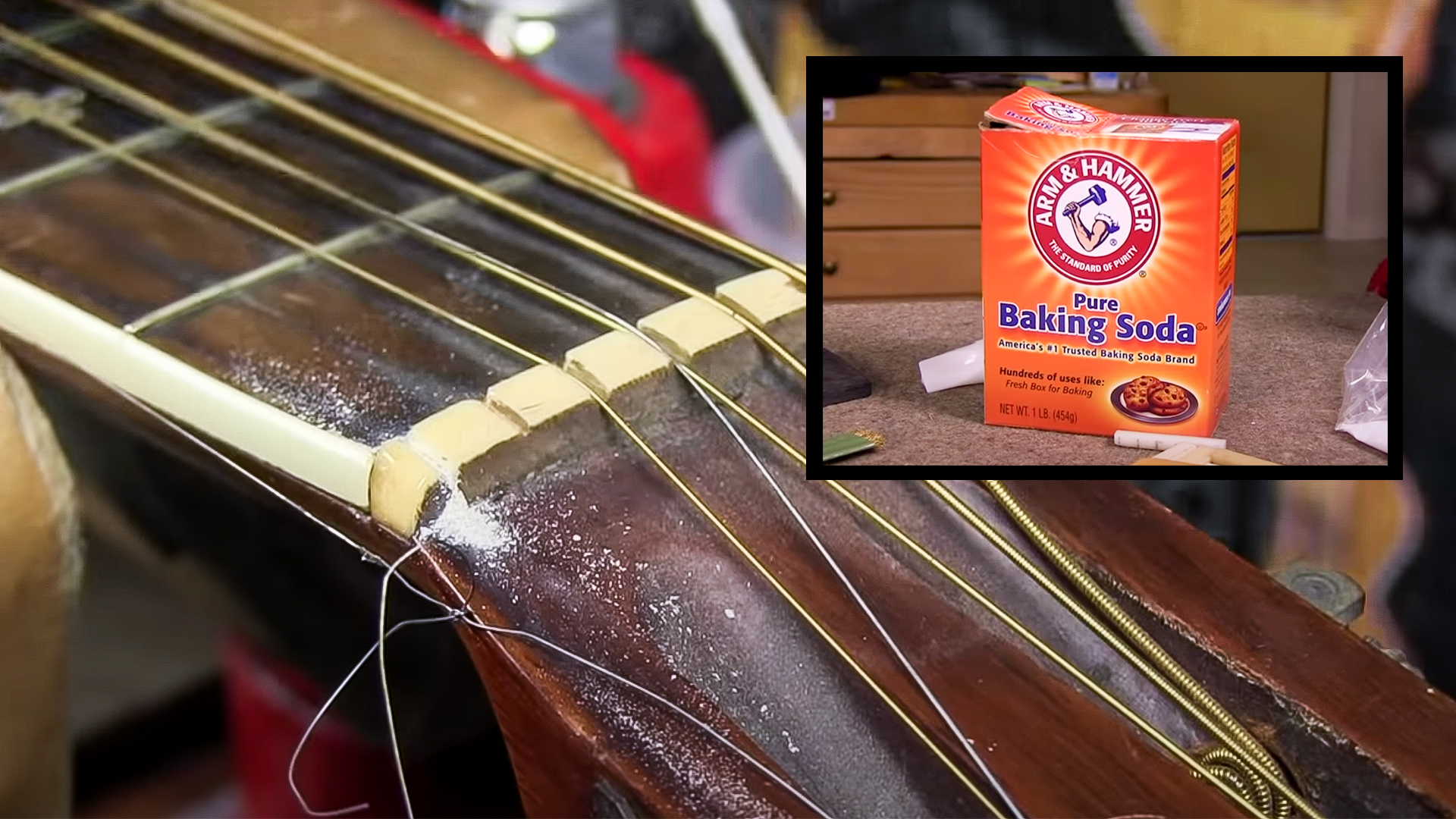 Reparieren Sie eine gebrochene Mutter mit Backpulver?