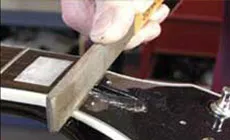 Nivellieren des Mutternschlitzes