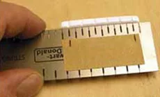 Messen des Strangabstands