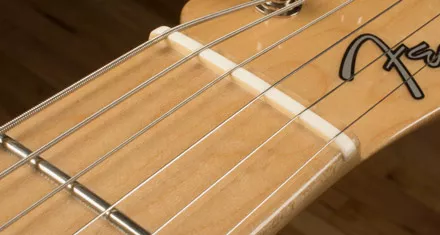 Details einer gut hergestellten Strangmutter