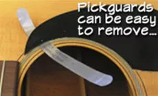 Beheizen des Pickguards