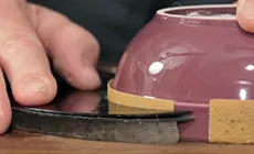 Schleifmaschine für Schüsseln