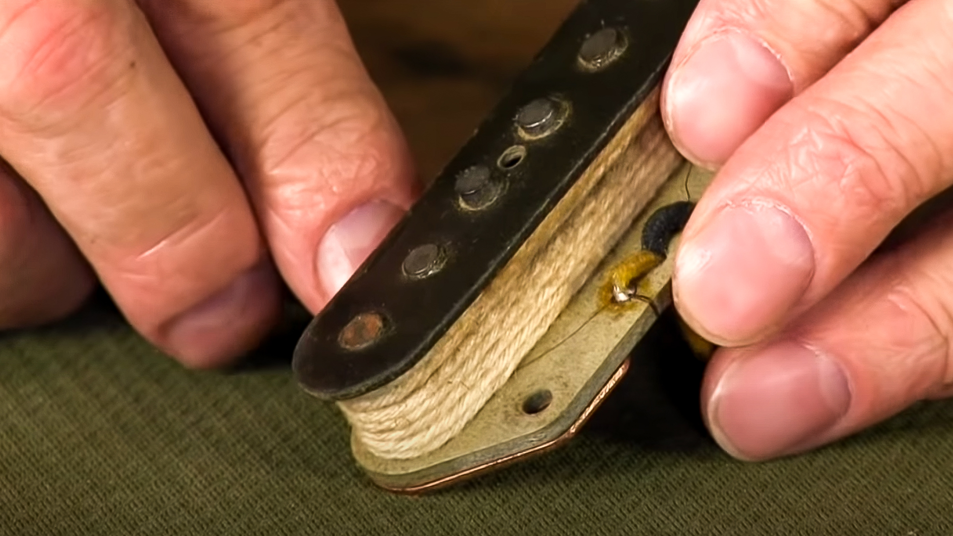 1966 Telecaster-Abholung abgerissen und zurückgewickelt