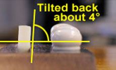 Angle of saddle